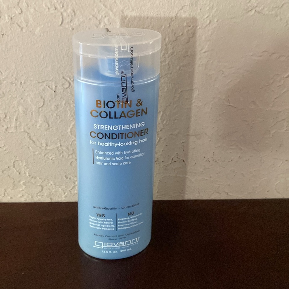GIOVANNI Biotin & Collagen Conditioner Strengthening Conditioner cruelt…